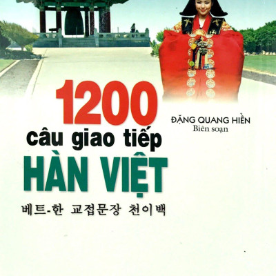 1200 Câu Giao Tiếp Hàn - Việt (Kèm CD)