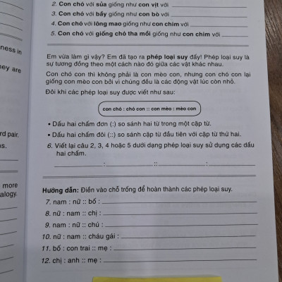 Sách - Analogies for Critical Thinking - Tập 5 (1980)