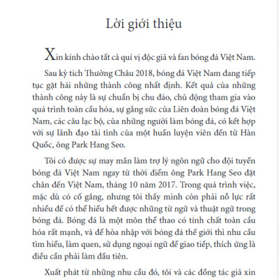 2000 Từ Vựng Chuyên Nghành Bóng Đá Anh - Việt - Hàn