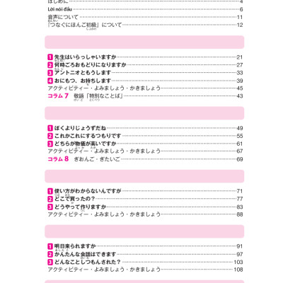 Tiếng Nhật Giao Tiếp Cơ Bản - Tsunagu Nihongo Tiếng Nhật Kết Nối Sơ Cấp 2 - Tsuji Azuko, Ozama Ai, Katsura Miho