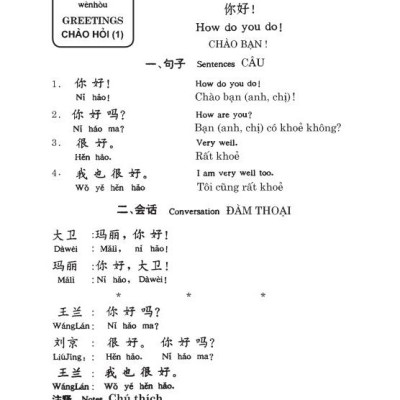 301 Câu Đàm Thoại Tiếng Hoa (Tái Bản 2023)
