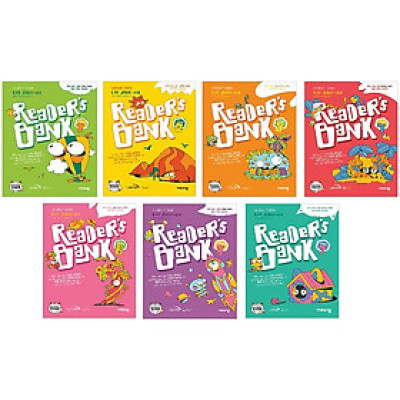 Combo 7 Cuốn: Reader’s Bank Series 1,2,3,4,5,6,7