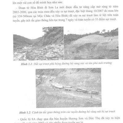 Áp Dụng Kết Cấu Công Trình Và Công Nghệ Tiên Tiến Trong Xây Dựng Bền Vững Các Tuyến Đường Bộ Vùng Núi