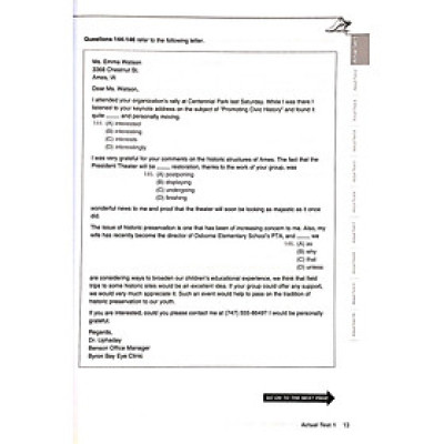 Essential Test For TOEIC RC 1000 Vol 2 (Không CD)