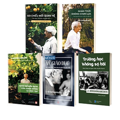 Bộ 5 cuốn Krishnamurti