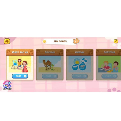 Gói Edufun Premium Level 4 (Thẻ Học Tiếng Anh EDUFUN + Tặng Kèm Sách Học Sinh, Sách Bài Tập, 2 Cuốn Truyện)