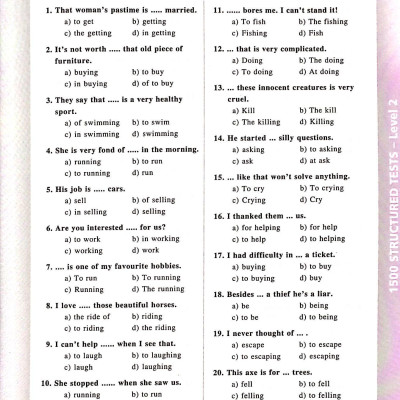 1500 Structured Tests Leve 2 (Không CD)
