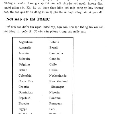 Luyện Kỹ Năng Nghe - Nói - Đọc - Viết Để Đạt Kết Quả Tốt Cho Kỳ Thi Toeic (Kèm CD)
