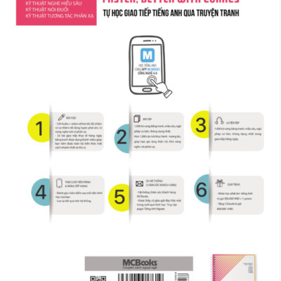 Faster, Better with Comics – Tự học tiếng Anh cấp tốc qua truyện tranh