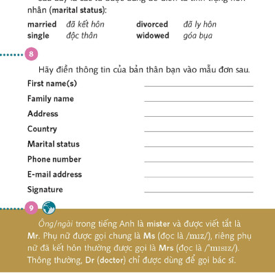 Mini English Course (Kèm file MP3)