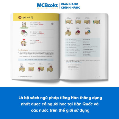 Sách - Combo Ngữ Pháp Tiếng Hàn Thông Dụng (Sơ Cấp + Trung Cấp + Cao Cấp) - MCBooks