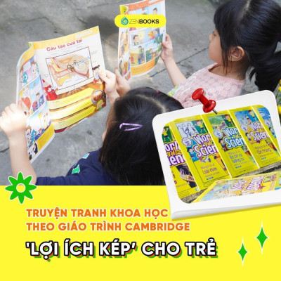 Sách - World Of Science - Làm Bạn Với Khoa Học - Combo 10 Cuốn - Zenbooks