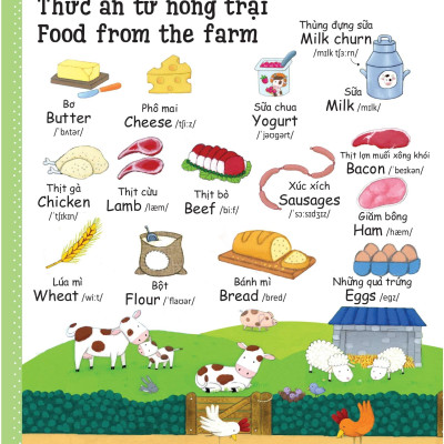 Cuốn Sách Từ Vựng Đầu Tiên Của Tôi - My First Word Book- Nông Trại - Farm