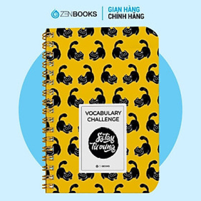 Sách - Sổ Tay Từ Vựng - Vocabulary Challenge - Học 600 Từ - 160 Trang - Zenbooks
