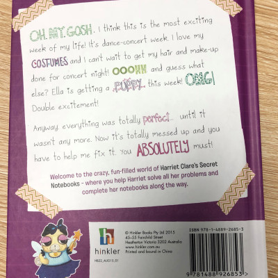 Sách tiếng Anh - Harriet Clare Concert Scare #3