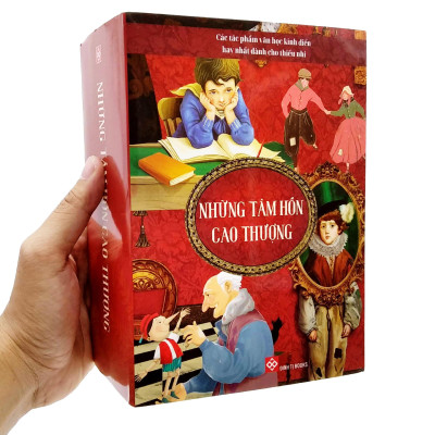 Bộ Sách Các Tác Phẩm Văn Học Kinh Điển Hay Nhất Dành Cho Thiếu Nhi - Những Tâm Hồn Cao Thượng (Bộ 5 Cuốn)
