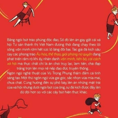 Sách Số đỏ tiểu thuyết văn học của nhà văn Vũ Trọng Phụng, văn học kinh điển - Huy Hoàng