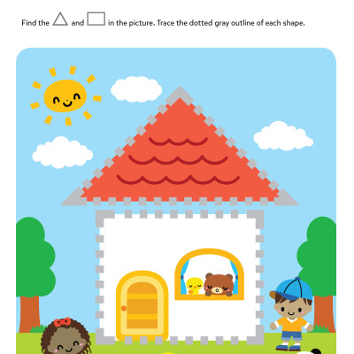 Play Smart Color & Shape Picture Puzzlers 2+