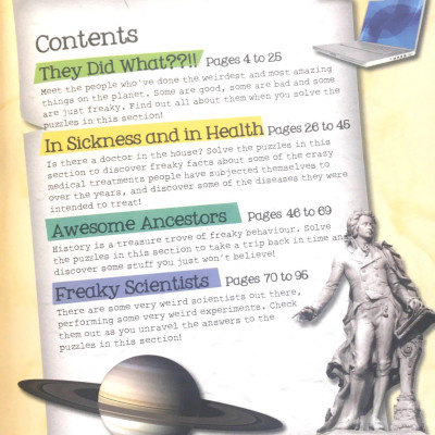 So Freaky! Puzzle Book