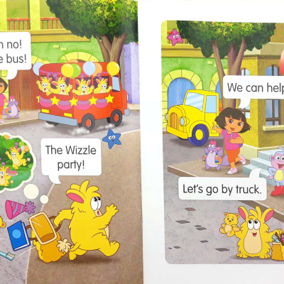 Reading Stars: Level 3: Dora The Explorer: The Wizzle Party