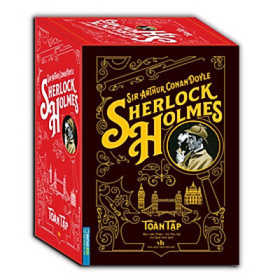 Sách - Hộp Sherlock Holmes Toàn Tập - Bìa Cứng - Combo 3 Tập - Minh Thắng