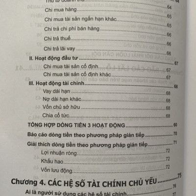 Tài chính kế toán dành cho nhà quản trị