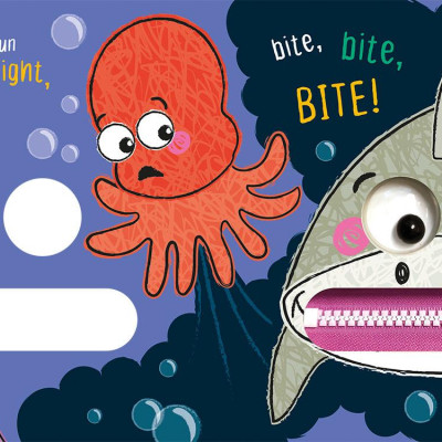 Shh Shh Shark! (A Wobbly-Eye Zipper Books)