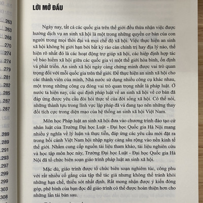 Giáo trình pháp luật an sinh xã hội