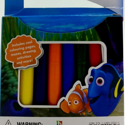 Inkredibles Finding Dory Carry Along Travel Markers