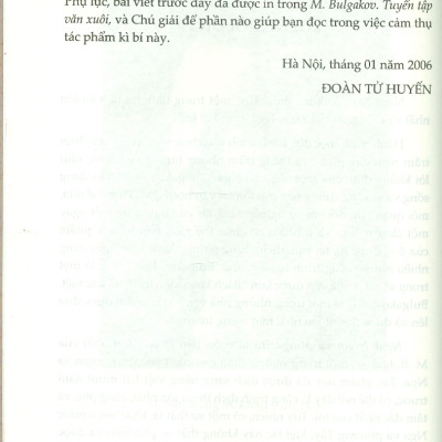 Nghệ Nhân Và Margarita - Mikhail Bulgakov