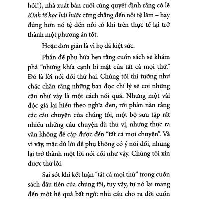 Siêu Kinh Tế Học Hài Hước - AL