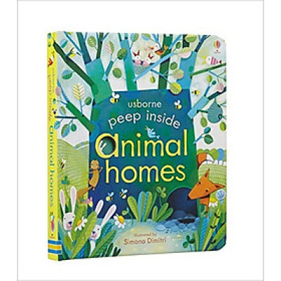 Sách thiếu nhi tiếng Anh - Usborne Animal homes