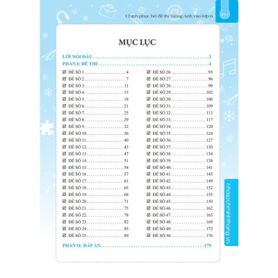 Sách - Chinh Phục Bộ Đề Thi Tiếng Anh Vào Lớp 6 - Minh Thắng