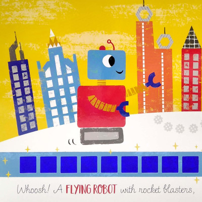 A Sparkly Trail Book: Robot