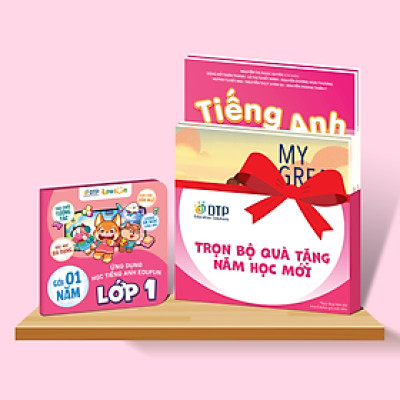 Gói Edufun Premium lớp 1 + [Bộ quà tặng SGK i-Learn smart start + 2 truyện đọc] - Dtpbooks