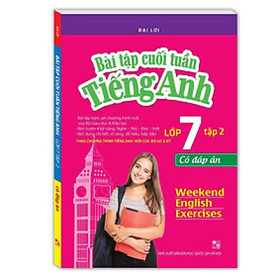 Sách - Bài Tập Cuối Tuần Tiếng Anh Lớp 7 - Tập 2 - Có Đáp Án - Minh Thắng