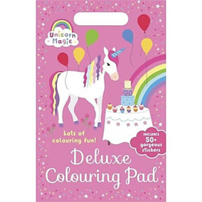 Unicorn Magic & Friends - Deluxe Colouring Pad