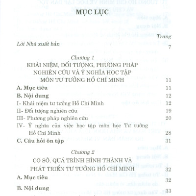 Combo 4 cuốn Giáo Trình Dành Cho Bậc Đại Học Hệ Không Chuyên Lý Luận Chính Trị: Giáo Trình Triết Học Mác – Lênin + Giáo Trình Lịch Sử Đảng Cộng Sản Việt Nam + Giáo Trình Chủ Nghĩa Xã Hội Khoa Học + Giáo Trình Tư Tưởng Hồ Chí Minh