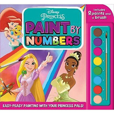 Sách tô màu công chúa Disney Princess: Paint By Numbers