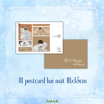 Sách - Rắc Rối Tình Yêu Mùa Hoa Nở - Tặng Kèm Postcard Hai Mặt + Standee Giấy Bế Hình + Clearcard