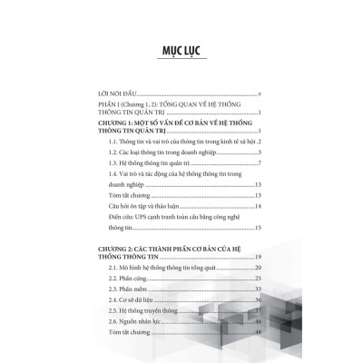 Giáo Trình Cao Học Hệ Thống Thông Tin Quản Trị - Từ Góc Nhìn Kinh Doanh