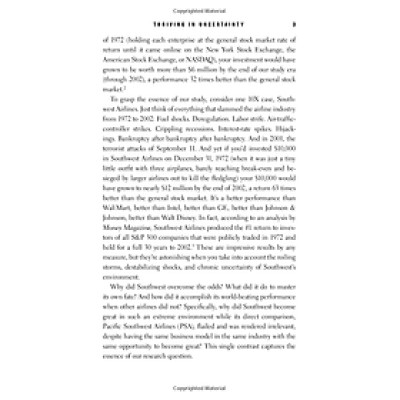 Great by Choice: Uncertainty, Chaos, and Luck-Why Some Thrive Despite Them All