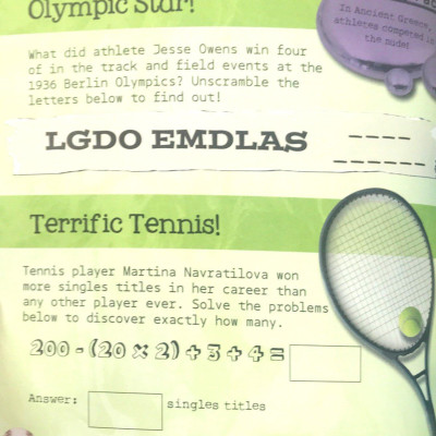 So Freaky! Puzzle Book