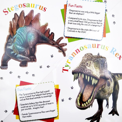 Wonder Of Learning - My Fold-Out Book Of Dinosaurs
