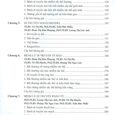 Di Truyền Y Học (Dùng Cho Đào Tạo Bác Sĩ Y Khoa) (Tái bản lần thứ hai) - Năm 2023
