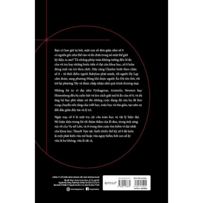 Sách - Số 0: Tiểu Sử Một Phát Kiến Nguy Hiểm - Tác Giả Charles Seife - Alphabooks