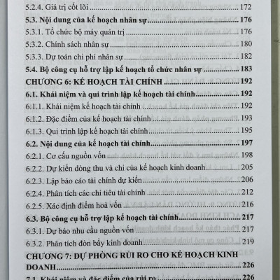 Sách - Giáo Trình Kế Hoạch Kinh Doanh