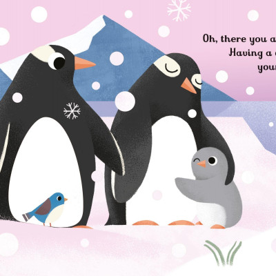 Usborne Little Peep-Through Books: Are You There Little Penguin?