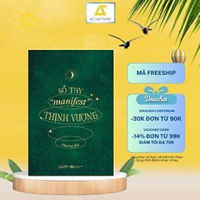 Sách - Sổ Tay Manifest Thịnh Vượng - AZ Việt Nam