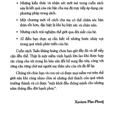 Sách - The Wonder Weeks - Tuần Khủng Hoảng - 10 Bước Nhảy Vọt Diệu Kỳ Trong Những Tháng Đầu Đời Của Trẻ (Tái Bản 2024)